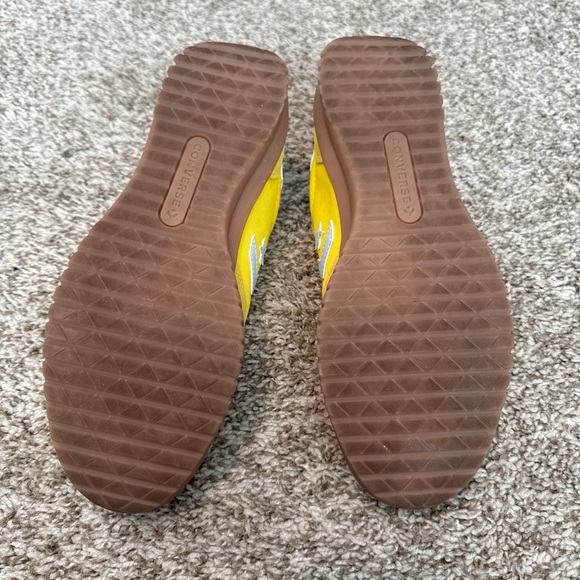 Converse Yellow Sneakers with White Accents - Picture 7 of 8